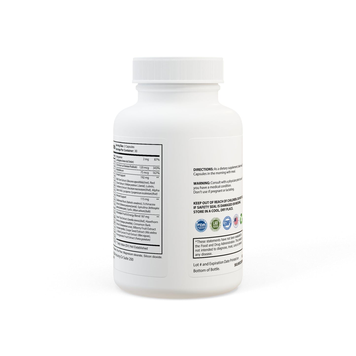 Multivitamin for Women Supplement (60 Capsules), ®ThriveLab