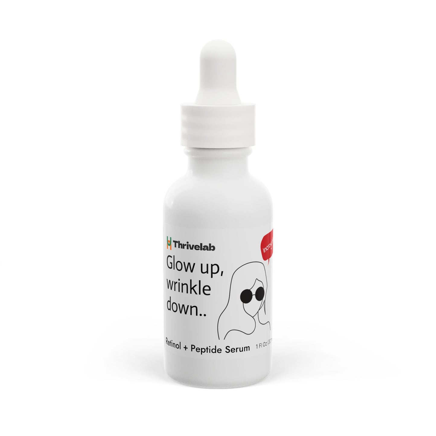 Retinol and Peptide Face Serum, 1oz