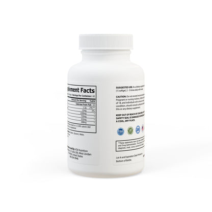 Omega 3 Fish Oil Supplement (60 Softgels), ®ThriveLab