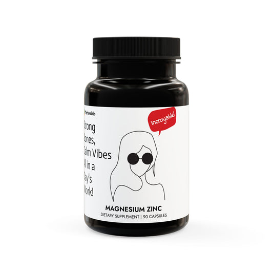 Magnesium Zinc Supplement (90 Capsules), ®ThriveLab