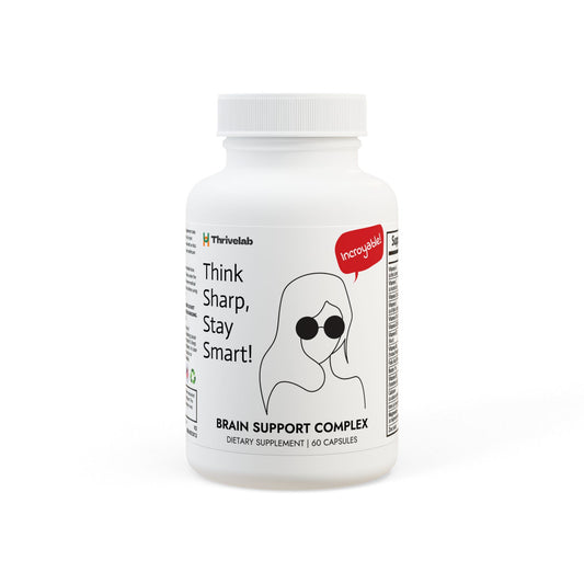 Brain Support Complex Supplement (60 Capsules), ®ThriveLab